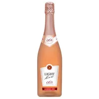 6 x Light Live - Sparkling Rosé Alkoholfrei Schaumwein - 750 ml Flasche