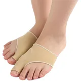 Hallux Valgus Korrektur, Hallux Valgus Socken, Zehenspreizer Hallux Valgus Bandage, Großer Zeh Bandage Eingebauter Silikon-Stoßdämpfer, für Hallux Valgus Schmerzlinderung Damen & Herren