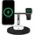 Belkin BoostCharge Pro Drahtloses 3-in-1-Ladegerät mit MagSafe, 15 W, Schwarz