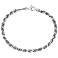 GIORGIO MARTELLO MILANO Armband Kordelkette massiv, Silber 925 Armbänder