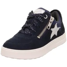 superfit Mädchen Stella Sneaker, Blau 8010, 28 EU Weit