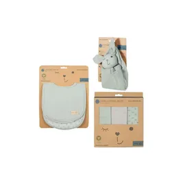 roba Geschenkset Baby Essentials 'Lil Planet' frosty green aus Bio-Baumwolle, Gots