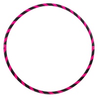 Hoopomania Hula-Hoop-Reifen Faltbarer Anfänger Hula Hoop Reifen, Neon-Pink Ø100cm rosa Ø 100 cm