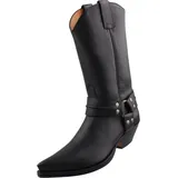 Sendra Cowboy Stiefel 3305 Schwarz - Schwarz - 43