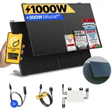 solakon Balkonkraftwerk onBasic 1000W 5 m Kabel + Garten-/ Wandhalterung