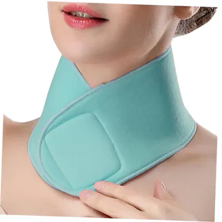 TOVINANNA Gel Halsmaske Zur Hautpflege Feuchtigkeitsspendende Nackenmaske Für Entspannende Nackenbehandlung Stilvolles Design Blau Für Freizeit Und Business