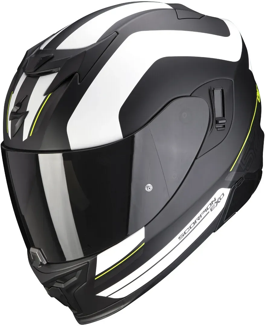 Scorpion EXO-520 Air Lemans Helm, zwart-wit, 2XL Voorman