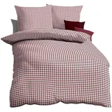 KAEPPEL Vichy Karo Rot 155 x 220 cm + 80 x 80 cm