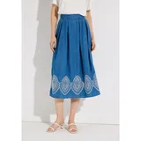 More & More A-Linien-Rock Damen Blau 40