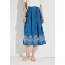 More & More A-Linien-Rock Damen Blau 40