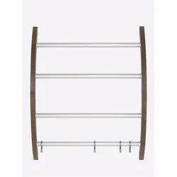 Handtuchständer HEINE HOME, braun (buchefarben), Handtuchhalter