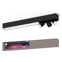 Philips Hue White & Color Ambiance Centris Deckenleuchte schwarz • 3er-Spot