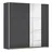 218 x 210 x 59 cm Grau