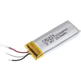 RENATA Akku Prismatisch LiPo 3,7V 270mAh 621333HPMT