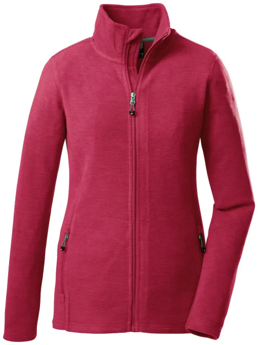 Killtec Fleecejacke FLC (Stehkragen, warm, weich) himbeerepink Damen