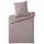 ELEGANTE Smooth Musselin Beige 155 x 220 cm + 40 x 80 cm