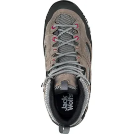 Jack Wolfskin Force Crest Texapore Mid W Tarmac Grey / Pink, 40