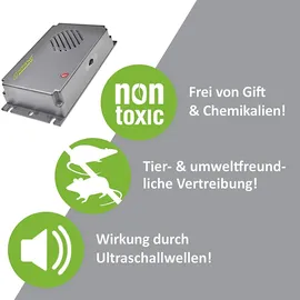 Isotronic Ultraschall Tiervertreiber 2er Set 2 St.