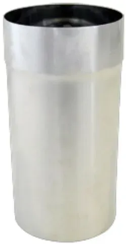 Bertrams Vle Teleskop-Stutzen 17TE250-110 Ø 110 x 0,6 mm, 250 mm, Edelstahl 1.403