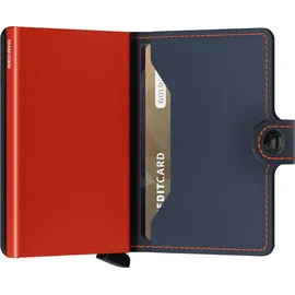 Secrid Miniwallet Matte nightblue/orange