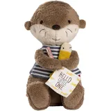 Fehn Hello little One Otter 30 cm Braun