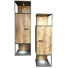 Uno Zurbrüggen Stand-/Hängeelement MANHATTAN ¦ holzfarben ¦ Maße (cm): B: 45 H: 156 T: 38.0