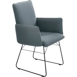 K+W Komfort & Wohnen Armlehnstuhl blau