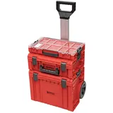QBRICK SYSTEM Werkzeugwagen Aluminium/Kunststoff/Polyamid 45 l rot