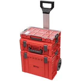 QBRICK SYSTEM Werkzeugwagen Aluminium/Kunststoff/Polyamid 45 l rot