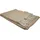 fair de luxe Baumwolldecke Plaid 150 x 200 cm Beige