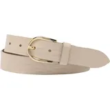 Vanzetti Damengürtel Leder creme 90
