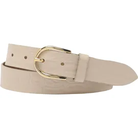 Vanzetti Damengürtel Leder creme 90