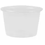 Papstar Dressingbecher rund 100 ml 50 St. Transparent