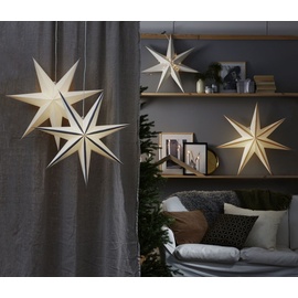 Star Trading LED-Draht-Lichterkette "Dew Drops", 40 warmwhite LED, Draht : silber, Länge ca. 3,9 m, Timer, Batterie