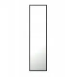 GOLD&CHROME UNIQUE DESIGN Wandspiegel 130 x 40 cm Schwarz
