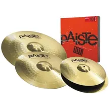 Paiste 101 Brass Universal Set 14-16-20 Beckenset (14", Crash, Ride), Becken