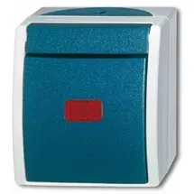 Busch-Jaeger Kontrollwechselschalter AP 2601/6 SKW-53