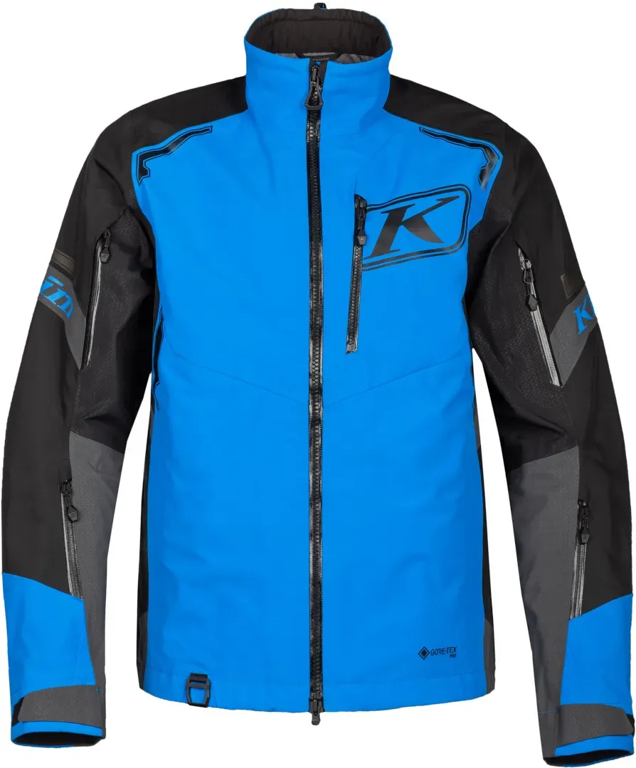 Klim Valdez 2022 Sneeuwscooter Jas, zwart-blauw, L Voorman