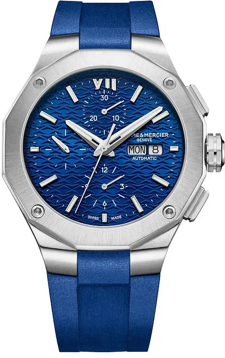 Baume & Mercier Herrenuhr Riviera M0A10623 - silber