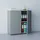 VCM Lona Aktenschrank 70 x 39 x 74 cm grau