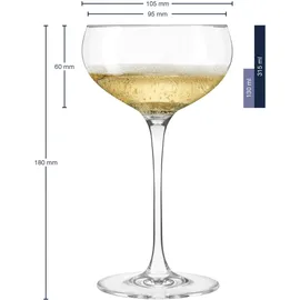 LEONARDO Sektglas 0,315 l 6 St.