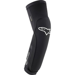 Alpinestars Paragon Plus Knie-/Schienbeinprotektoren, schwarz-weiss, Größe XL für Männer