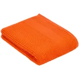 VOSSEN Duschtuch Tomorrow 67 x 140 cm Baumwolle Orange