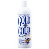 Chris Christensen Gold on Gold Shampoo - Hundeshampoo für strahlendes Fell und glänzende Ergebnisse, 473ml