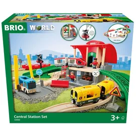 BRIO Großes City Bahnhof Set