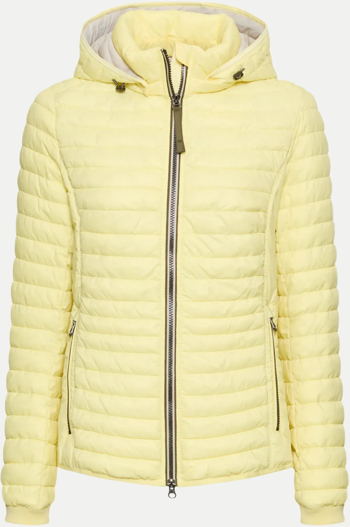 Shaped-Fit Steppjacke Gelb 36