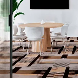 Weft-Warp-Web Broadloom, 5 Farben