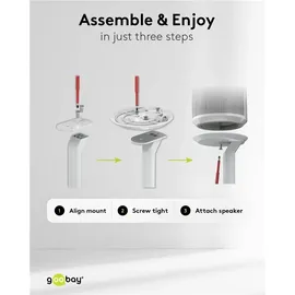 goobay Modern Era 1 Base weiß