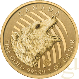 Royal Canadian Mint 1 Unze Goldmünze Call of the Wild - Puma 2015