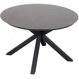 deVries Livingstone Dining-Tisch Ø 120 x 76 cm Silber